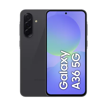 Smartphone Galaxy A36 Noir 5G 8Go 256Go Android 15 Batt 5000mAh CR 45W Ecran 6.7'' FHD+ DAS tête 0,525W/Kg