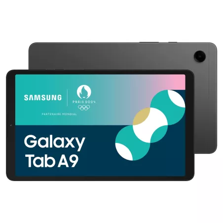 Samsung Galaxy Tab A9 8.7'' 4G 64Go Anthracite RAM 4Go 1340 x 800 2 speakers + Camera 8MP + 2MP Android 14 DAS tronc 0,89 W/kg…