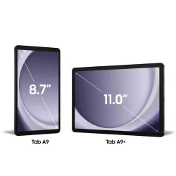 Samsung Galaxy Tab A9 8.7'' 4G 64Go Anthracite RAM 4Go 1340 x 800 2 speakers + Camera 8MP + 2MP Android 14 DAS tronc 0,89 W/kg…