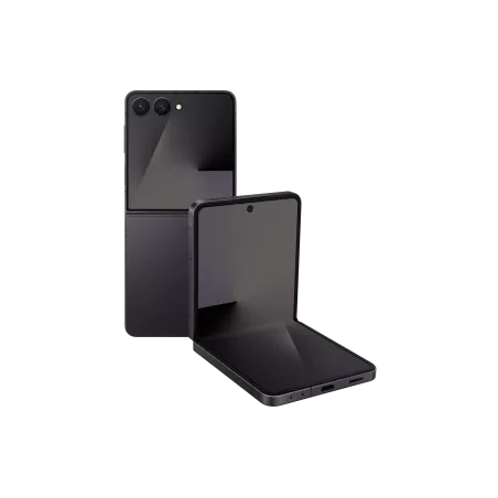 Smartphone Galaxy Z Flip7 Noir Absolu Exynos 2500 12Go 256Go Ecran Pliable 6,9'' et 4,1'' Dynamic AMOLED 2X AI intégrée…