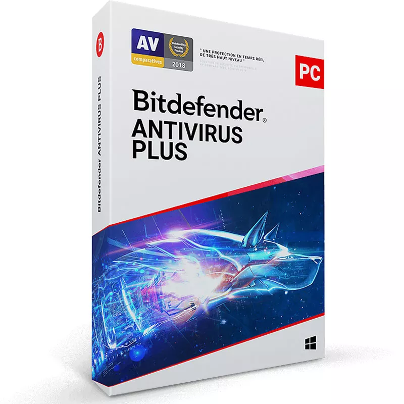 Bitdefender Antivirus Plus 2 ANS 3 POSTES