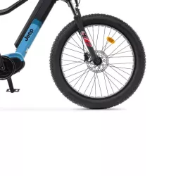 Vélo électrique Jeep Blizzard Moteur Bafang M400 36V/250W/80Nm , Batt Int 36V 13Ah, Dérailleur Shimano ALTUS 7 vitesses…