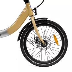 Vélo électrique Lancia BRIO Moteur Bafang 36V/250W/45Nm , Batt 36V 7.8Ah, Dérailleur SIMPLE. 25Km/h Pneu 20 23kg