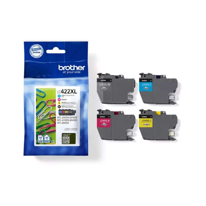 BROTHER Pack 4 LC422XLVAL