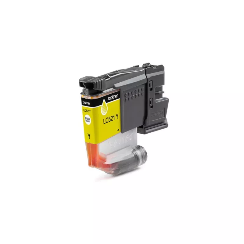 BROTHER Cart JE Jaune pour DCP-J1260W, DCP-J1310DW, DCP-J1313DW, DCP-J1360DW, DCP-J1460DW, 500p