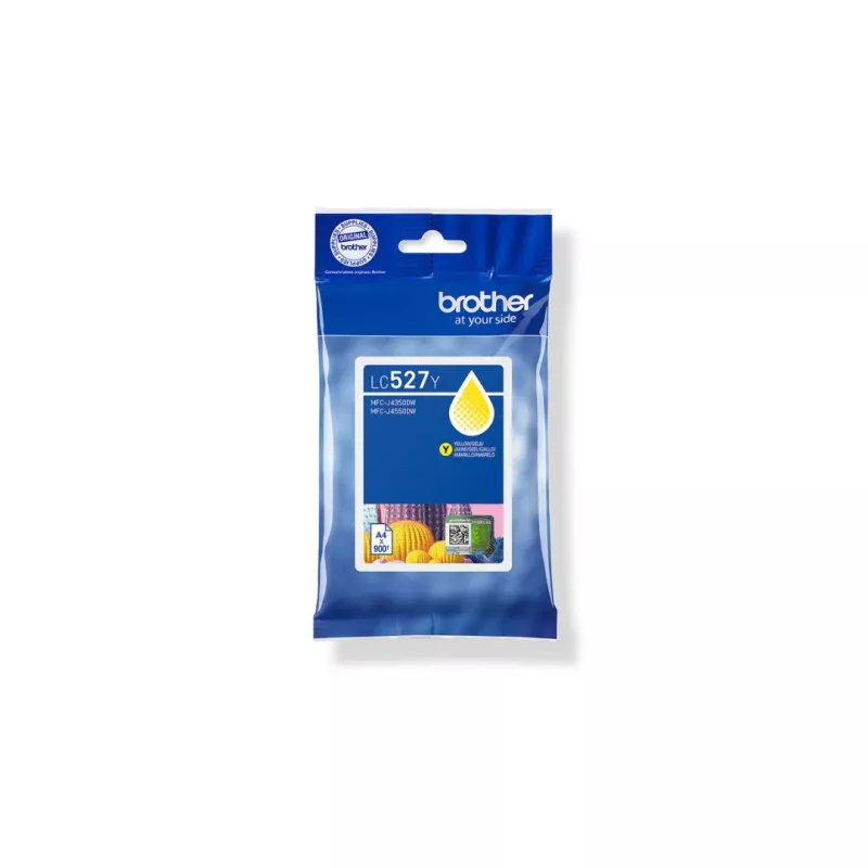 BROTHER Cart JE Jaune pour les gammes MFCJ4350, J4550, 900p