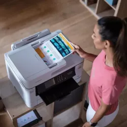 BROTHER MFCJ5740DW MFP 4en1 jet d'encre couleur A3 impression uniquement 28/28ppm,R-V Integral monopass, chargeur 50p,Fax…