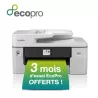 BROTHER MFCJ6760DW MFP 4en1 jet d'encre couleur A3 Business Smart, 31ppm, Ethernet, WiFi, bac 250 f, chargeur ADF 50 f.