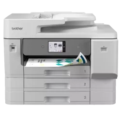 BROTHER MFCJ6977DW MFP jet encre couleur A3, 31/31ppm,R-V integral,charg ADF 50p,Ethernet,Fax,Wifi direct, NFC,LCD tactile…