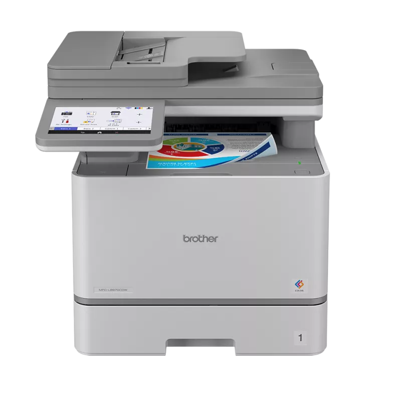 BROTHER MFCL8970CDW MFP 4en1 laser coul A4 31/31ppm,R-V integral,charg 80p,Fax,Ethernet,Wifi,W-direct,USB,NFC,LCD…