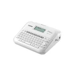 BROTHER PT-D410VP Etiqueteuse 18mm, 5 lignes, 20mm/s,180dpi, USB, malette transport, adaptateur secteur