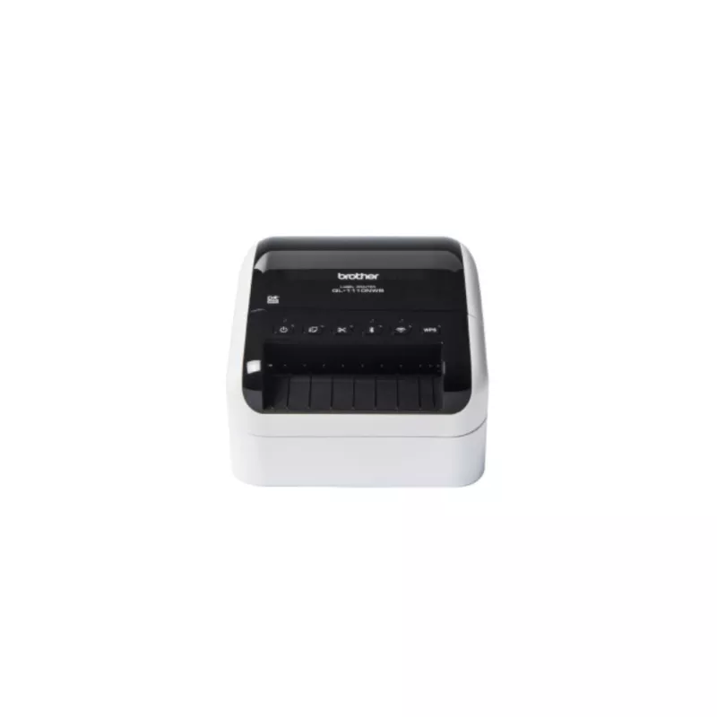 BROTHER Imprimante d etiquette 4pouces QL-1110NWBC 300dpi, 103,6mm, 110mm/s, USB, Ethernet, Bluetooth, Wifi, MFi
