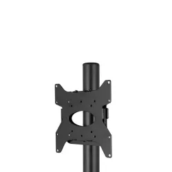 Poteau de 50 mm pour supports de sol - 1,8 m Coloris Noir BT4118/B