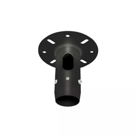 SYSTEME 2 - Fixation au sol/plafond robuste (fixe) pour poteaux de 50 mm Couleur Noir BT7822/B