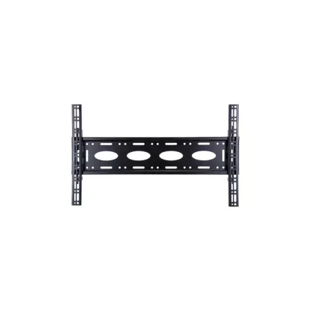 Support mural fixe B-TECH Acier Noir pr moniteur 80 Capacité 80 kg. VESA max 600 x 400 mm - Couleur Noir BT8442/B