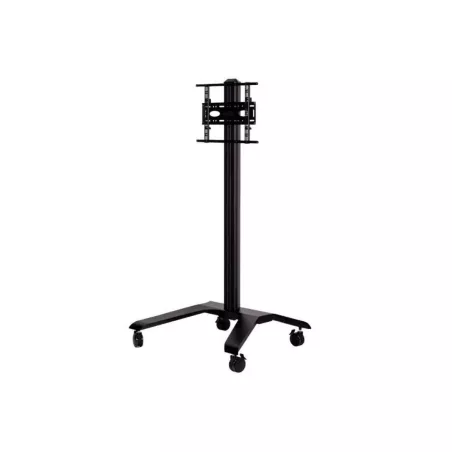 Chariot universel pour écran plat - VESA 600 x 400 - colonne de 1,7 m Couleur Noir / BT8562/BB