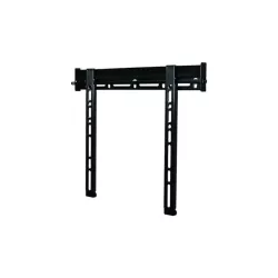 Support mural fixe B-TECH Noir pour moniteur capacité 50 kg VESA 400x400mm / BTV510/B