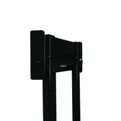 Support mural fixe B-TECH Noir pour moniteur capacité 50 kg VESA 400x400mm / BTV510/B