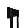 Support mural fixe B-TECH Noir pour moniteur capacité 50 kg VESA 400x400mm / BTV510/B