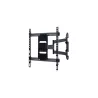 Support mural orientable Noir pour moniteur capacité 35 kg, VESA max 400x400 mm, rotation 180°, inclinaison +10°/-2° Couleur…