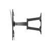 Support mural orientable Noir pour moniteur capacité 35 kg, VESA max 400x400 mm, rotation 180°, inclinaison +10°/-2° Couleur…