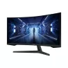 ECRAN 34'' SAMSUNG LC34G55TWWP Gaming ODYSSEY G5 VA UWQHD 3440x1440 Incurvé 1000R 165Hz 250cd/m² 1ms 1xHDMI 1xDisplayPort Pied…