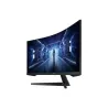 ECRAN 34'' SAMSUNG LC34G55TWWP Gaming ODYSSEY G5 VA UWQHD 3440x1440 Incurvé 1000R 165Hz 250cd/m² 1ms 1xHDMI 1xDisplayPort Pied…