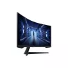 ECRAN 34'' SAMSUNG LC34G55TWWP Gaming ODYSSEY G5 VA UWQHD 3440x1440 Incurvé 1000R 165Hz 250cd/m² 1ms 1xHDMI 1xDisplayPort Pied…