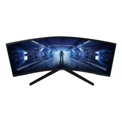 ECRAN 34'' SAMSUNG LC34G55TWWP Gaming ODYSSEY G5 VA UWQHD 3440x1440 Incurvé 1000R 165Hz 250cd/m² 1ms 1xHDMI 1xDisplayPort Pied…