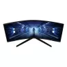 ECRAN 34'' SAMSUNG LC34G55TWWP Gaming ODYSSEY G5 VA UWQHD 3440x1440 Incurvé 1000R 165Hz 250cd/m² 1ms 1xHDMI 1xDisplayPort Pied…