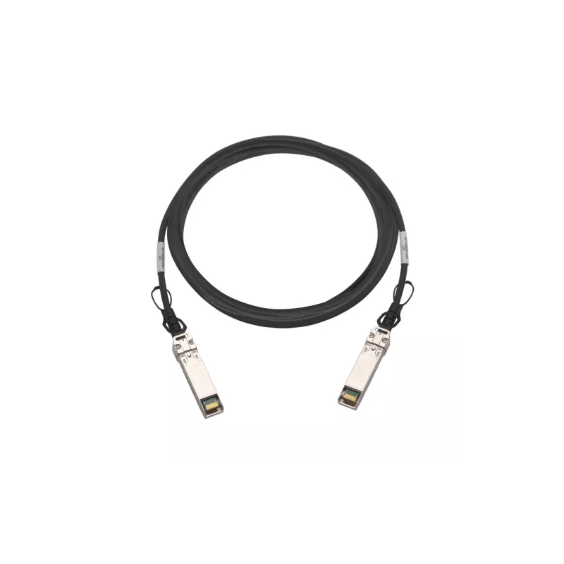 QNAP - CAB-DAC50M-SFPP Câble d attache directe 10GBase SFP+ (M) pour SFP+ (M) - 5 m twinaxial.