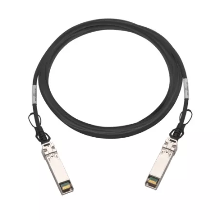 QNAP - CAB-DAC50M-SFPP Câble d attache directe 10GBase SFP+ (M) pour SFP+ (M) - 5 m twinaxial.