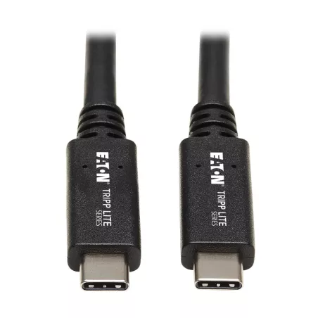 Eaton Tripp Lite - Câble USBC (M/M) - USB 3.1, Gen 2 (10 Gbps), 5A, compatible Thunderbolt 3, 50,8 cm