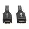 Eaton Tripp Lite - Câble USBC (M/M) - USB 3.1, Gen 2 (10 Gbps), 5A, compatible Thunderbolt 3, 50,8 cm