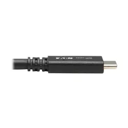 Eaton Tripp Lite - Câble USBC (M/M) - USB 3.1, Gen 2 (10 Gbps), 5A, compatible Thunderbolt 3, 50,8 cm