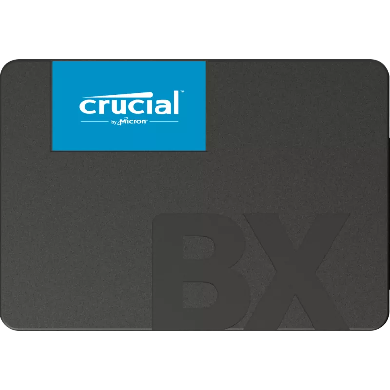 SSD CRUCIAL 1To BX500 2.5''/7mm 3D NAND SATA III 6 Go/s 540 Mo/s Lecture, 500 Mo/s Ecriture CT1000BX500SSD1
