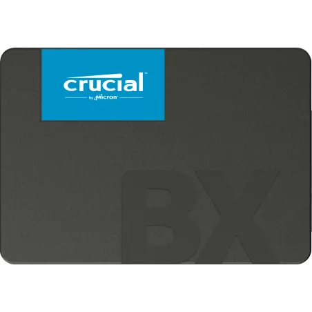 SSD CRUCIAL 1To BX500 2.5''/7mm 3D NAND SATA III 6 Go/s 540 Mo/s Lecture, 500 Mo/s Ecriture CT1000BX500SSD1