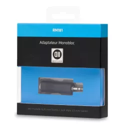 Adaptateur Jack 6.35mm femelle Jack 3.5mm mâle