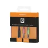Adaptateur 1JK F/2JK M 3.5mm 0.20cm utilisation avec des casques micro