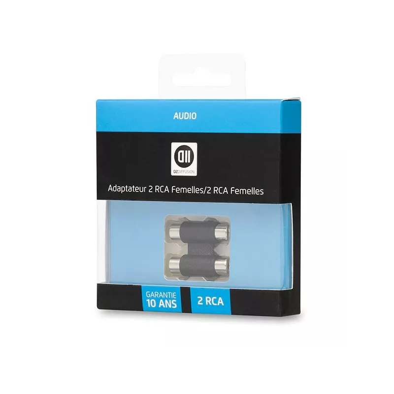 Adaptateur 2RCAfemelles/2RCAfemelle