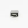Adaptateur USB 2.0 male / HDMI F + VGA F HDMI 1920*1080P, adaptateur USB-C mâle/USB A femelle inclus, boîtier métal