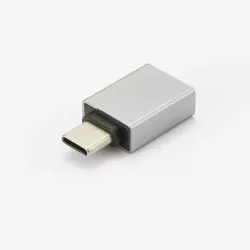 Adaptateur USB 2.0 male / HDMI F + VGA F HDMI 1920*1080P, adaptateur USB-C mâle/USB A femelle inclus, boîtier métal