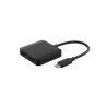 Adaptateur USB-C mâle / 2 sorties HDMI femelle compatible 4K + 1 sortie USB-C PD 100W - Affichage jusqu'à 3 écrans