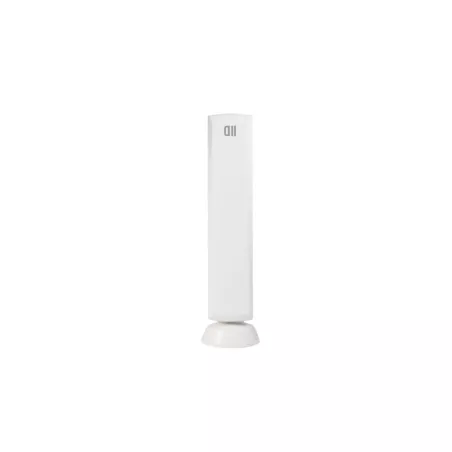 Antenne extérieure plate HD amplifiée - Filtre 5G/4G/LTE - Gain 35 dB - blanc