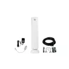 Antenne extérieure plate HD amplifiée - Filtre 5G/4G/LTE - Gain 35 dB - blanc