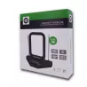 Antenne TV intérieure UHF - avec filtre 5G - compatible UHD/4K et DVB-T/DVB-T2 - portée 15 km - noire