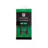 Câble antenne mâle/mâle 9.52 mm + adaptateur femelle/femelle 1.5M noir