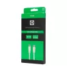 Câble Coaxial/Satellite 9.52 mm mâle/mâle - 2m - blanc