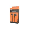 Câble alimentation secteur 3 pôles IEC C5 - trèfle - pour PC portables Coloris noir - 2,50¨m