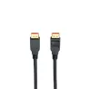 Câble Displayport 2.1 mâle/mâle avec verrouillage - connecteurs plaqués or - certifié VESA - 80Gbps - 16k@60Hz - 1m - Noir